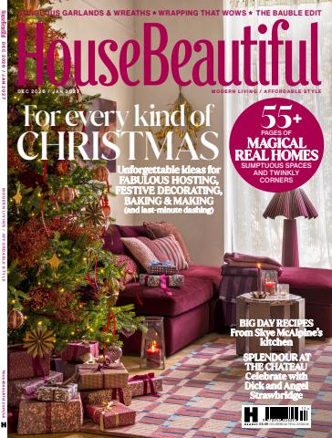 House Beautiful issue Dec 26/Jan 27