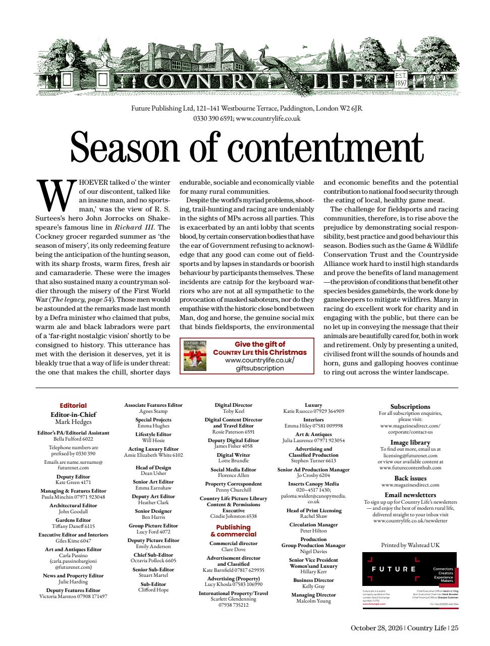 Country Life Preview Pages