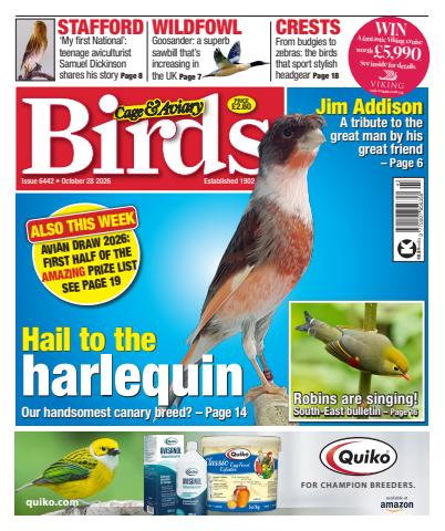 Cage & Aviary Birds issue 28th October 2026
