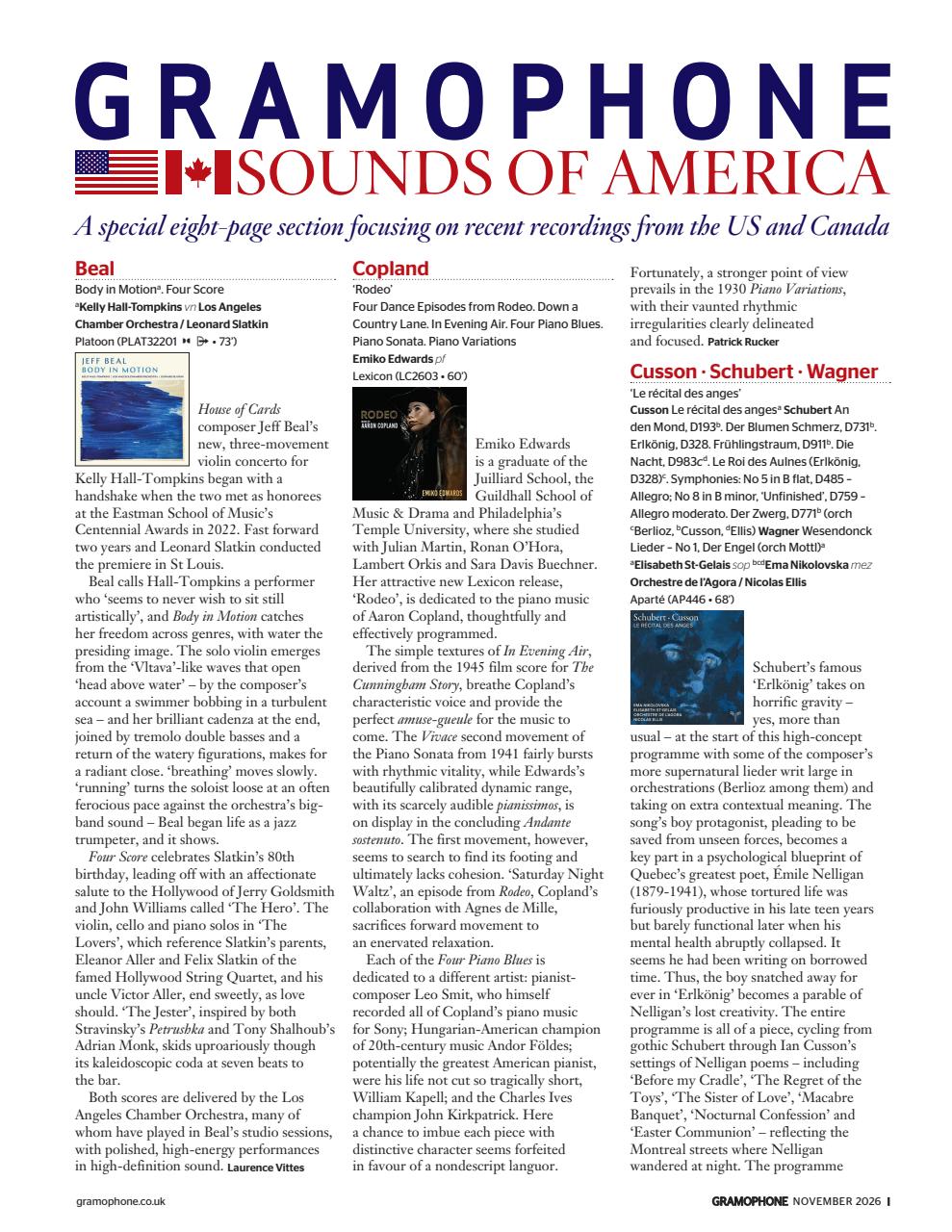 Gramophone Preview Pages