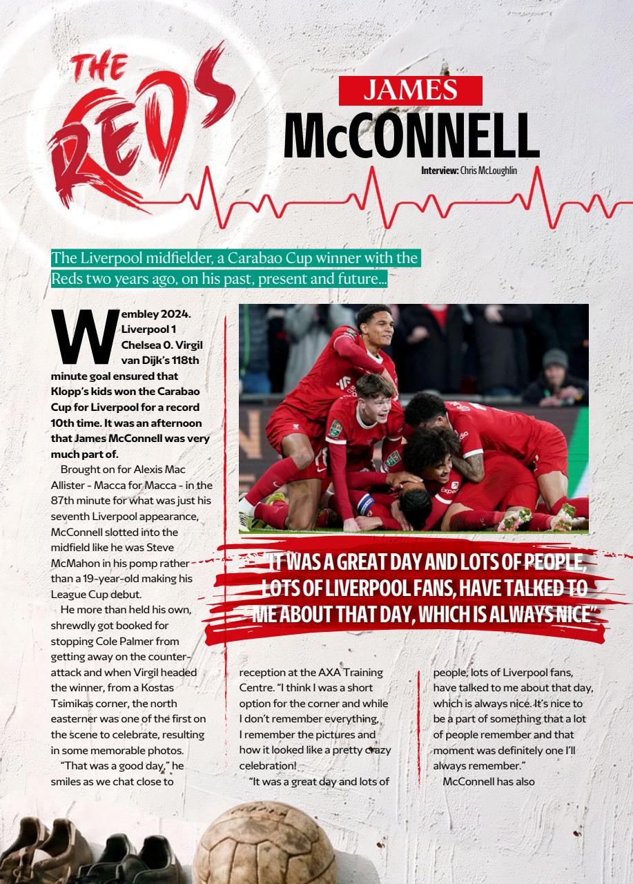 Liverpool FC Programmes Preview Pages