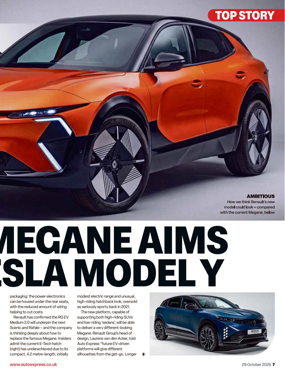 Auto Express Preview Pages
