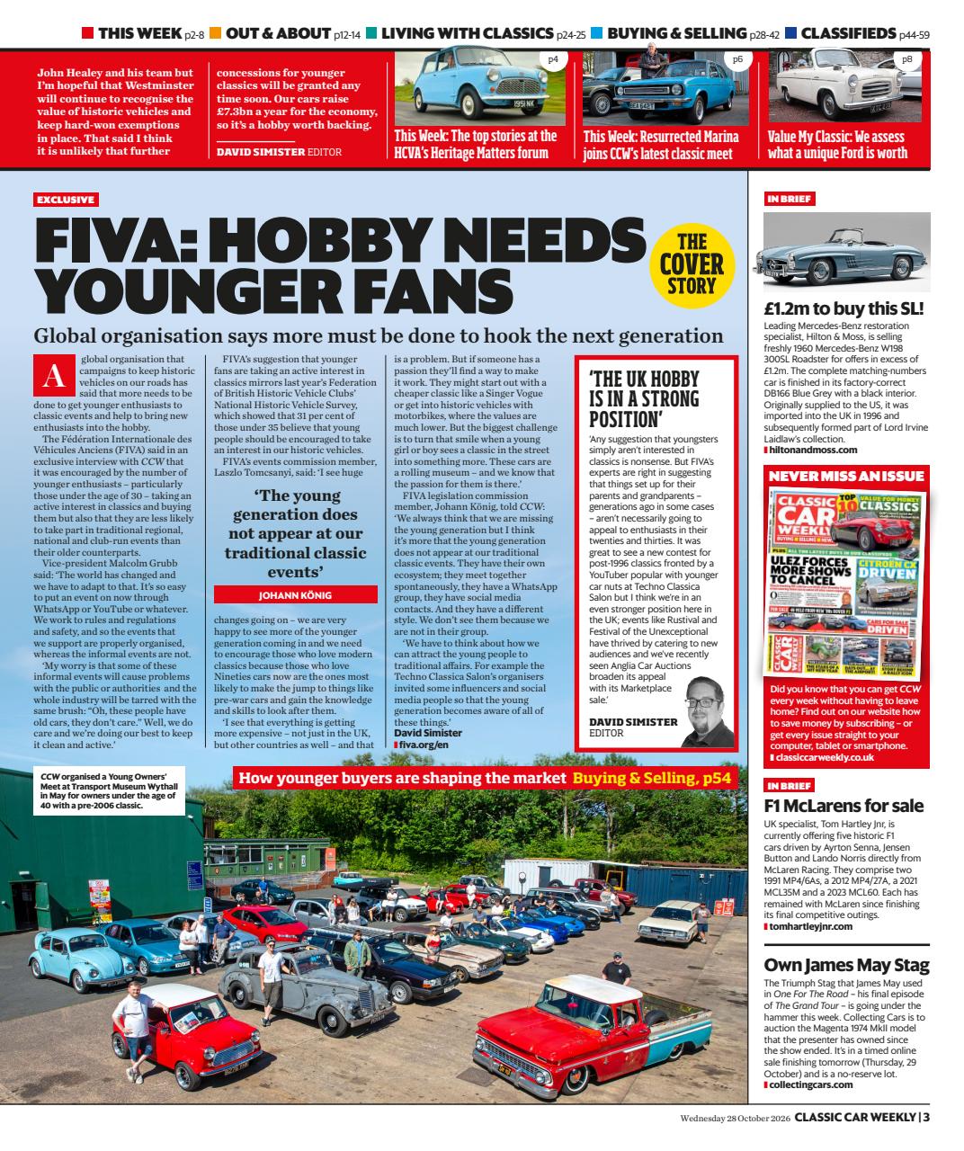 Classic Car Weekly Preview Pages