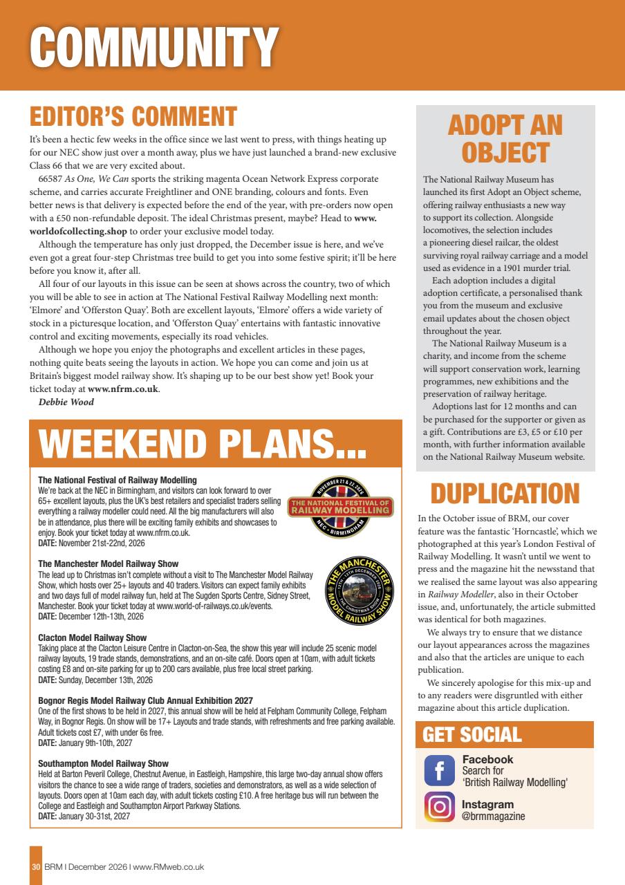 British Railway Modelling (BRM) Preview Pages