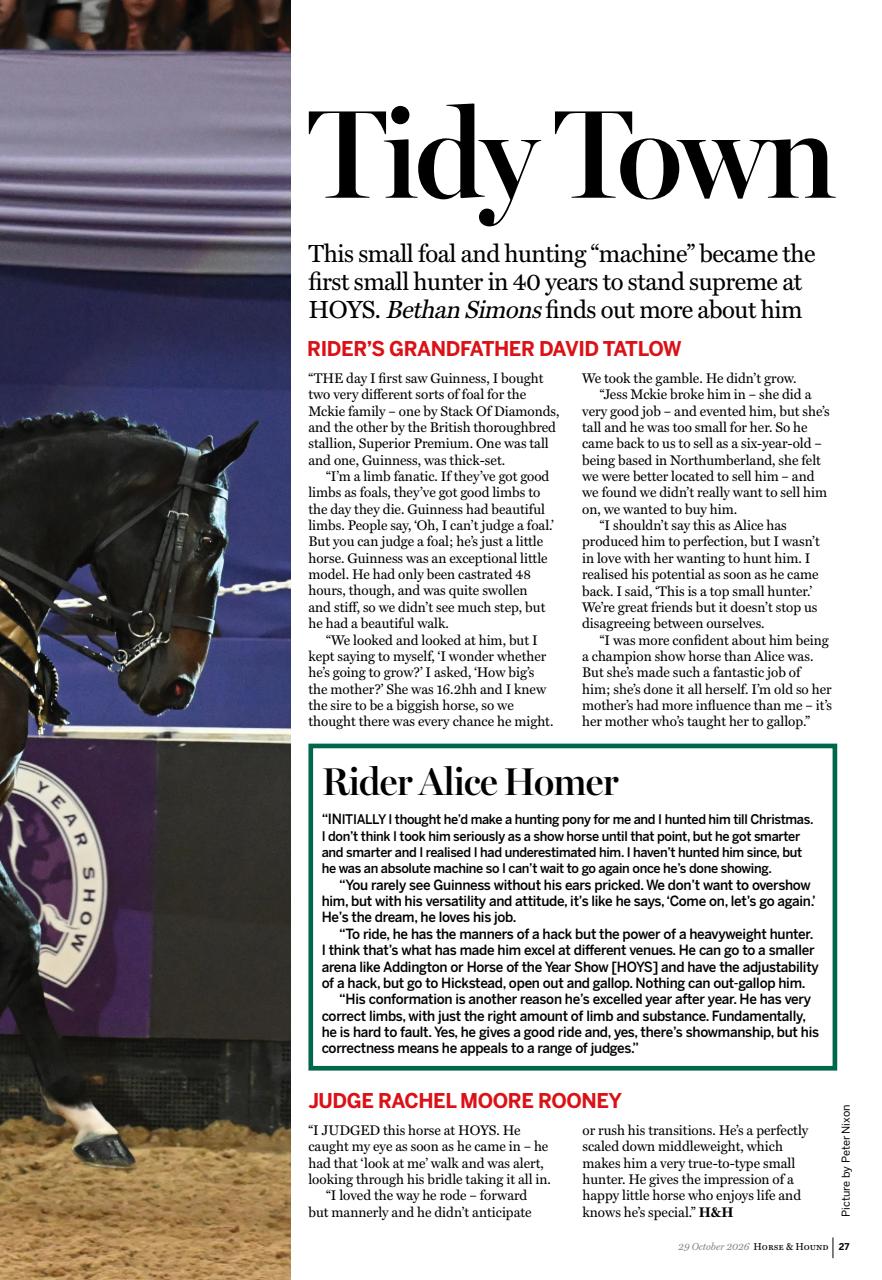 Horse & Hound Preview Pages