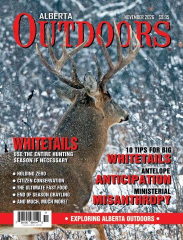 Alberta Outdoors issue Volume 28 issue 7 November