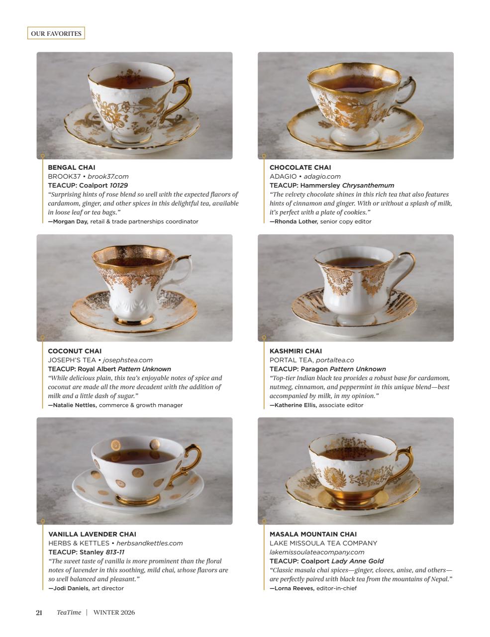 TeaTime Preview Pages