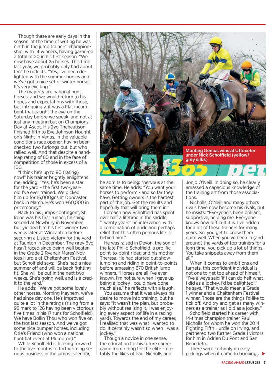 Racing Ahead Preview Pages