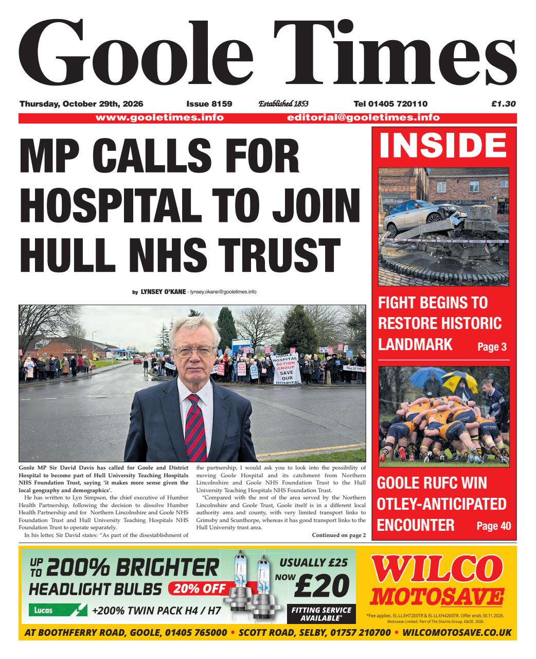 Goole Times Preview Pages