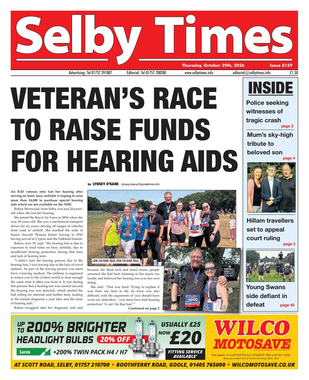 Selby Times Preview Pages