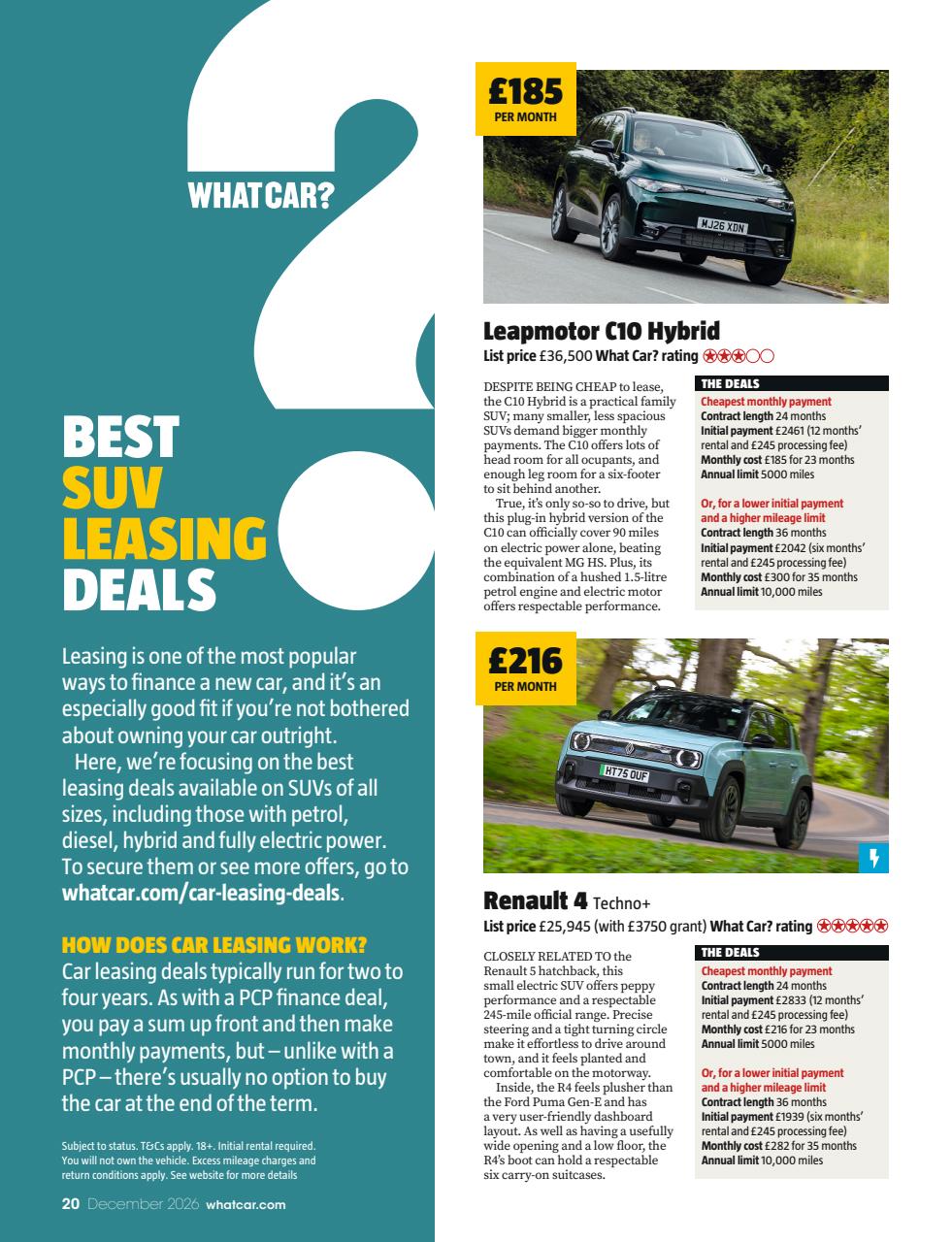 What Car? Preview Pages