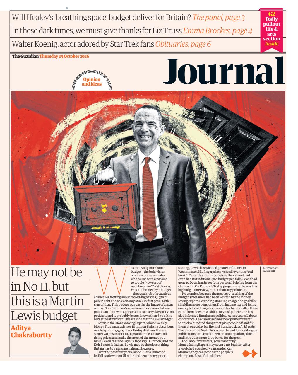 The Guardian Newspaper Preview Pages