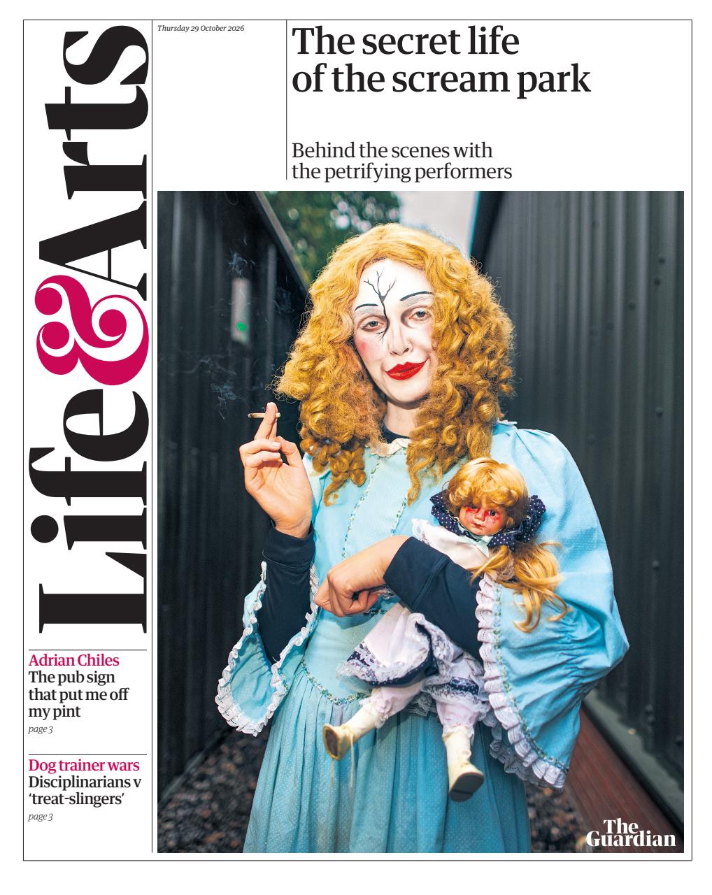 The Guardian Newspaper Preview Pages