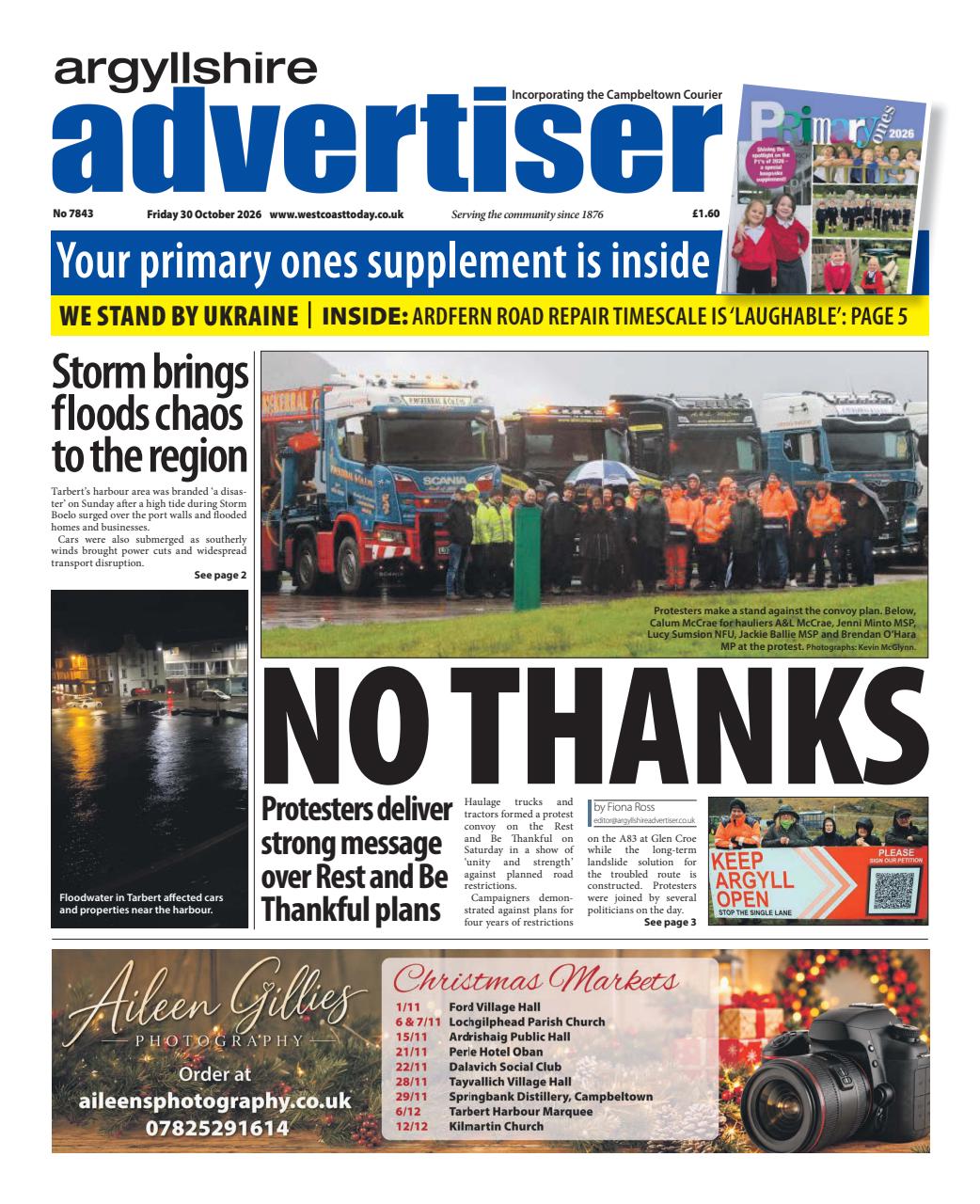Argyllshire Advertiser Preview Pages