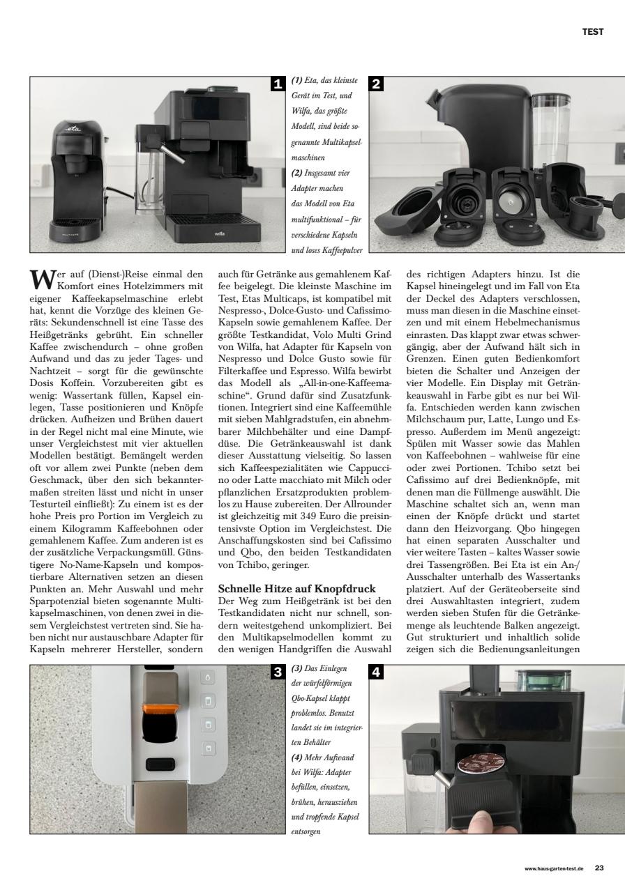 Haus & Garten Test Preview Pages