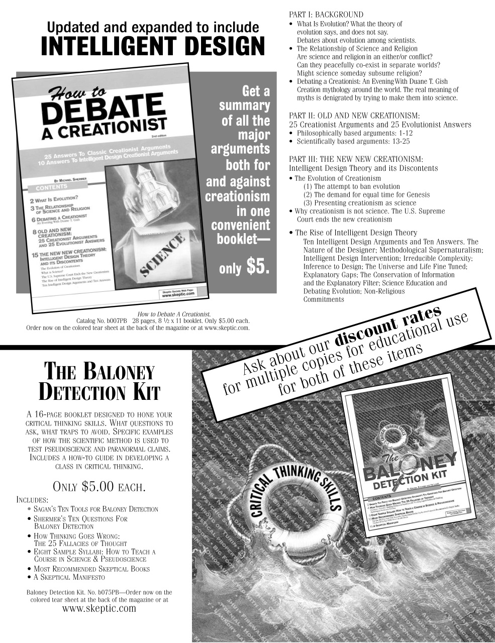 Skeptic Preview Pages