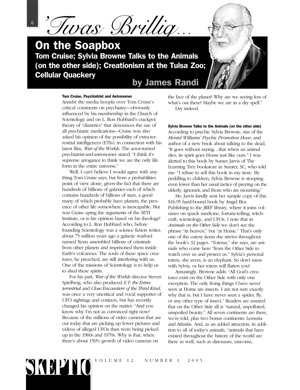 Skeptic Preview Pages