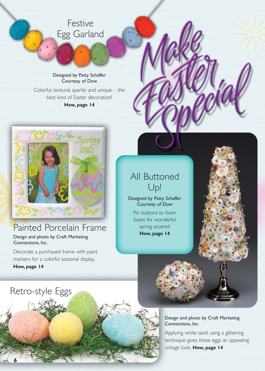 Craft & Home Projects Preview Pages