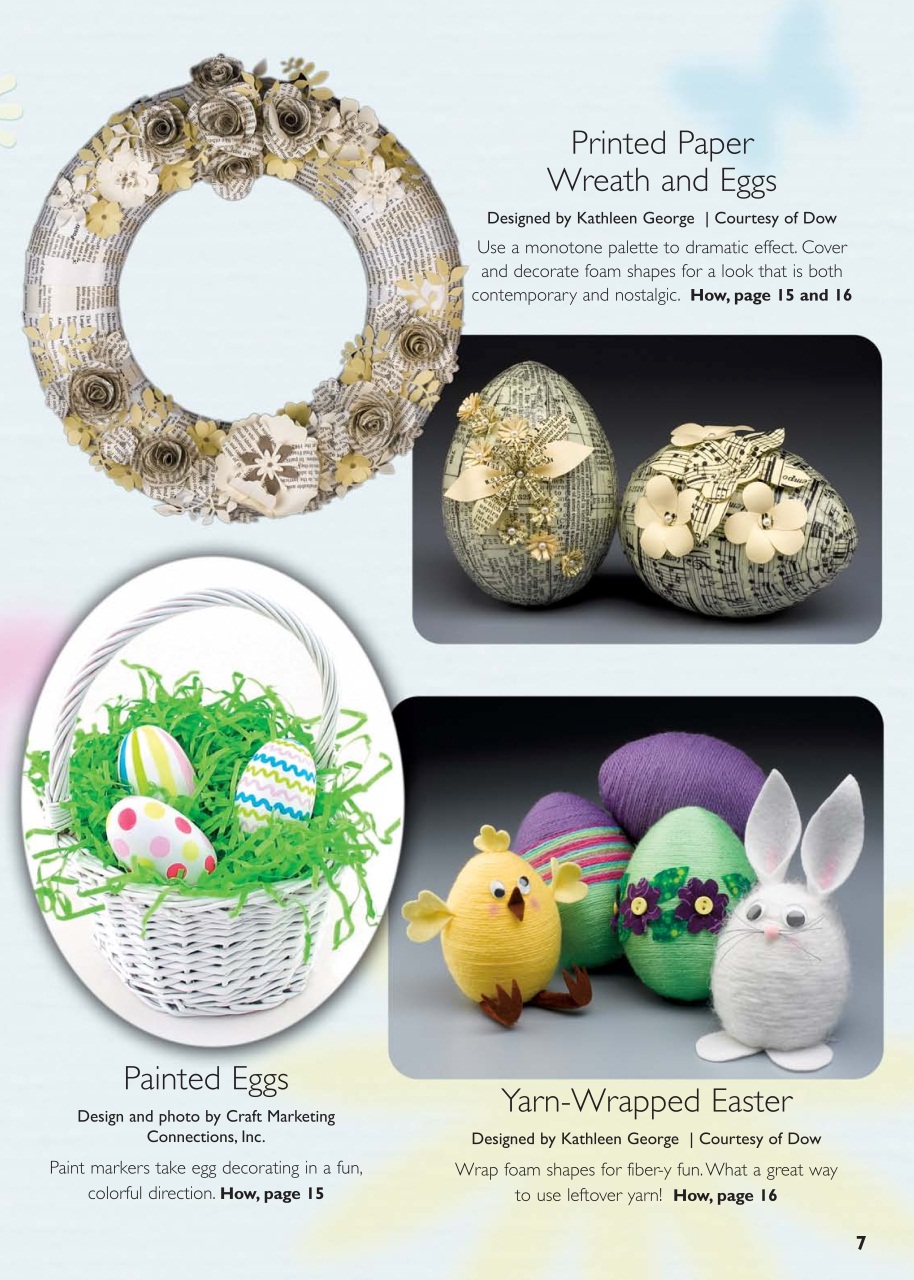 Craft & Home Projects Preview Pages