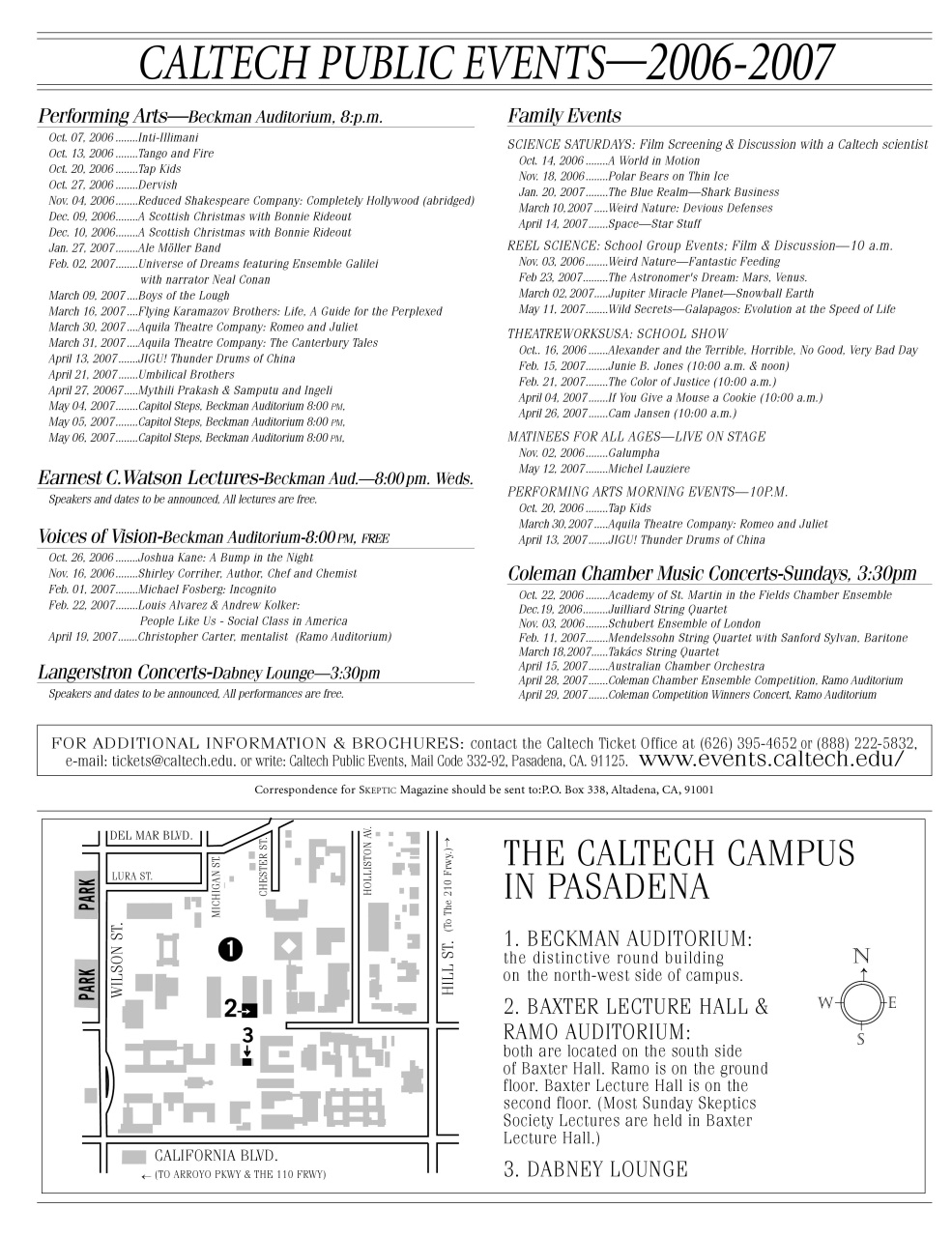 Skeptic Preview Pages