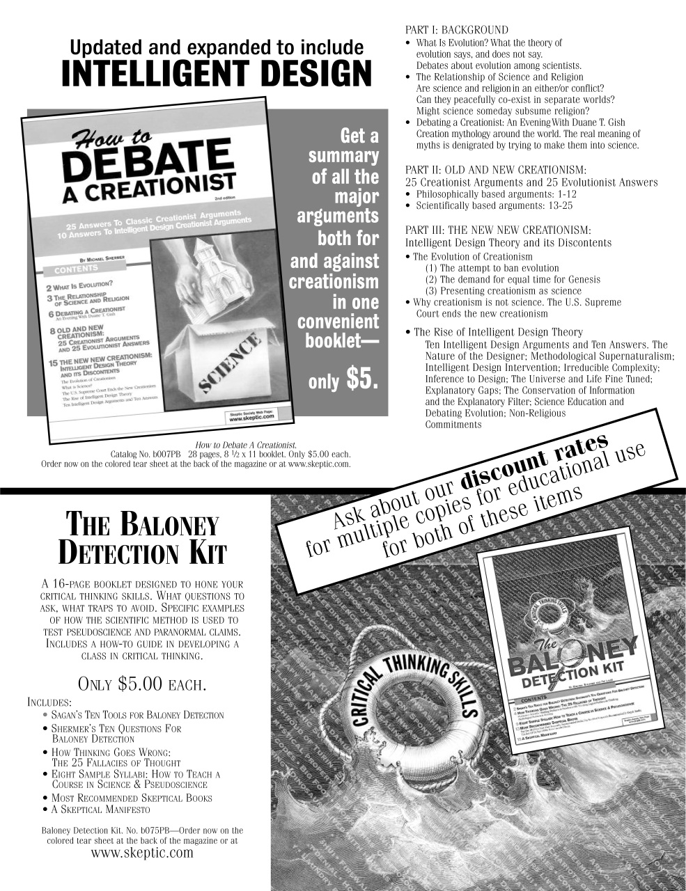 Skeptic Preview Pages