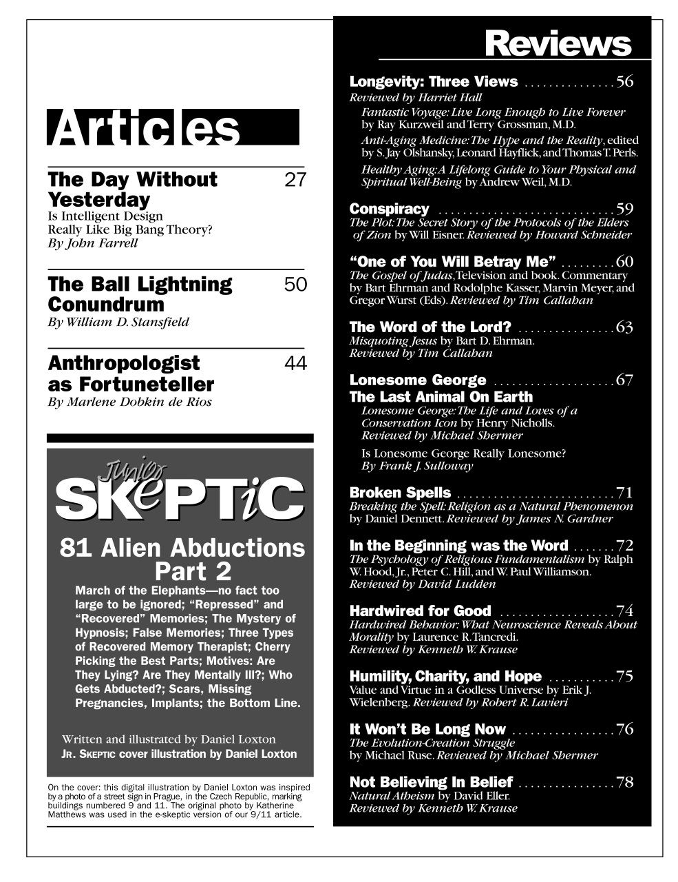 Skeptic Preview Pages