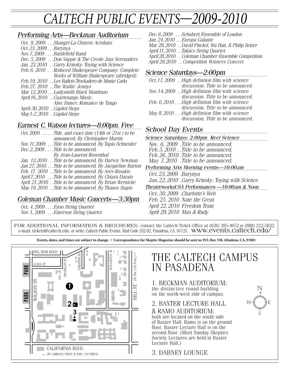 Skeptic Preview Pages