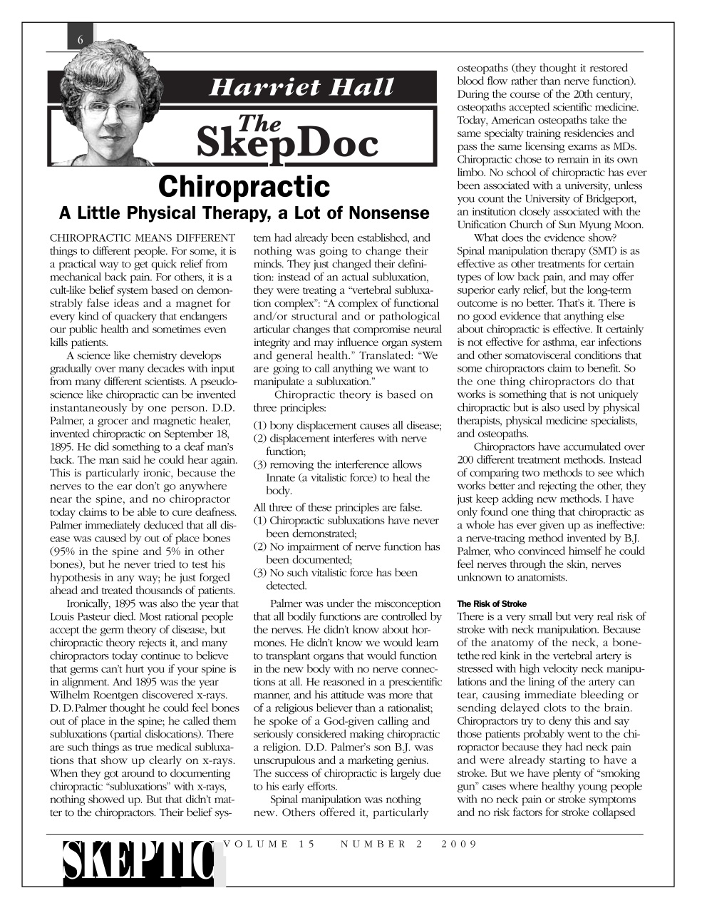 Skeptic Preview Pages