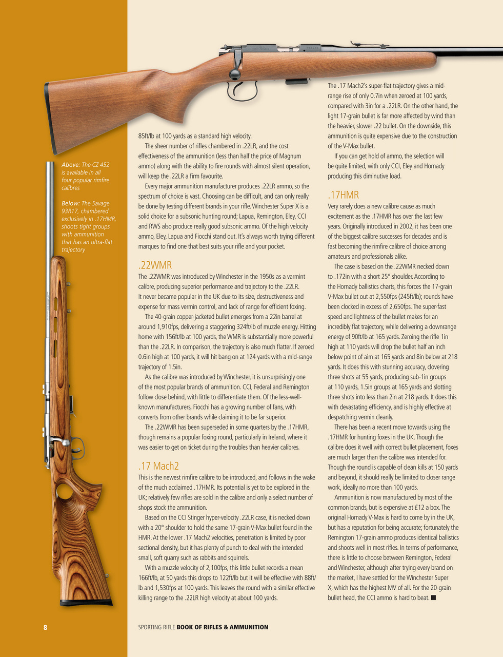 Sp Rifle Rifles & Ammo Preview Pages