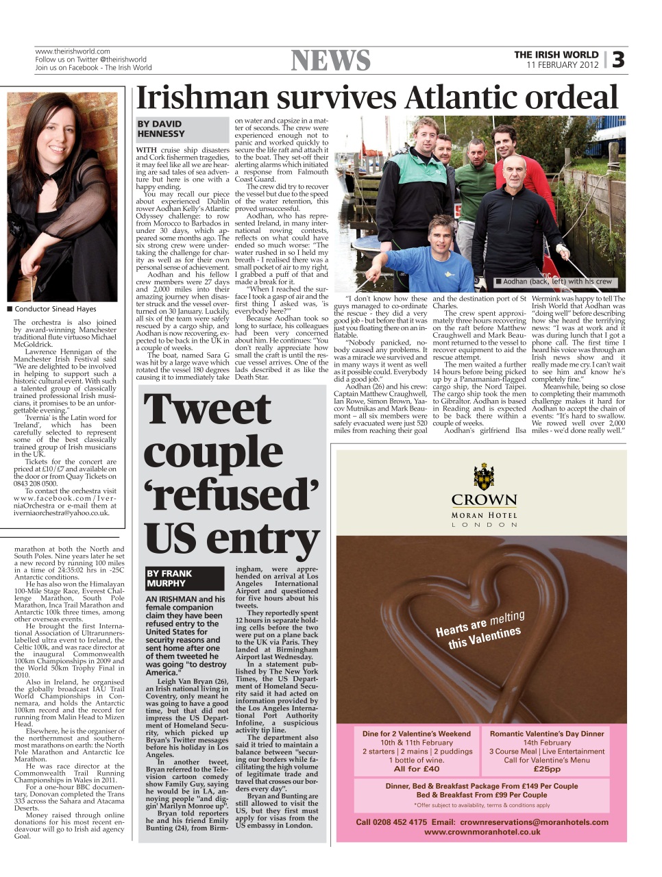 Irish World Preview Pages