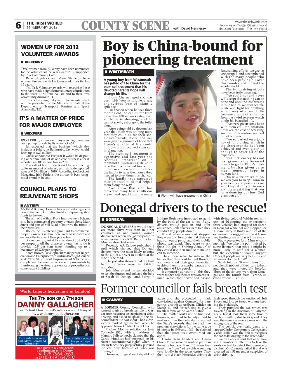 Irish World Preview Pages