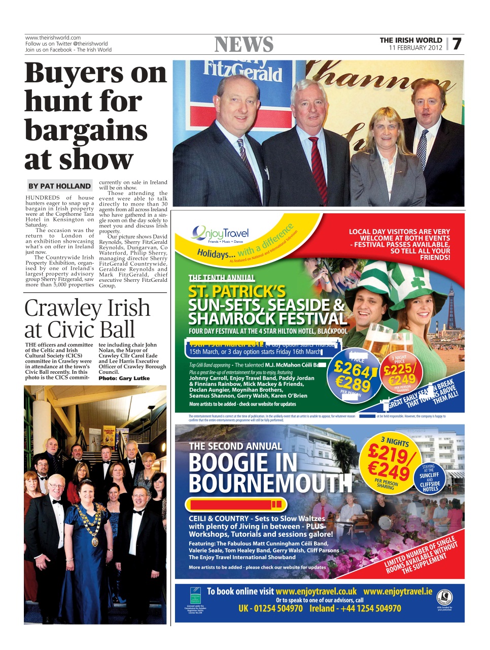 Irish World Preview Pages