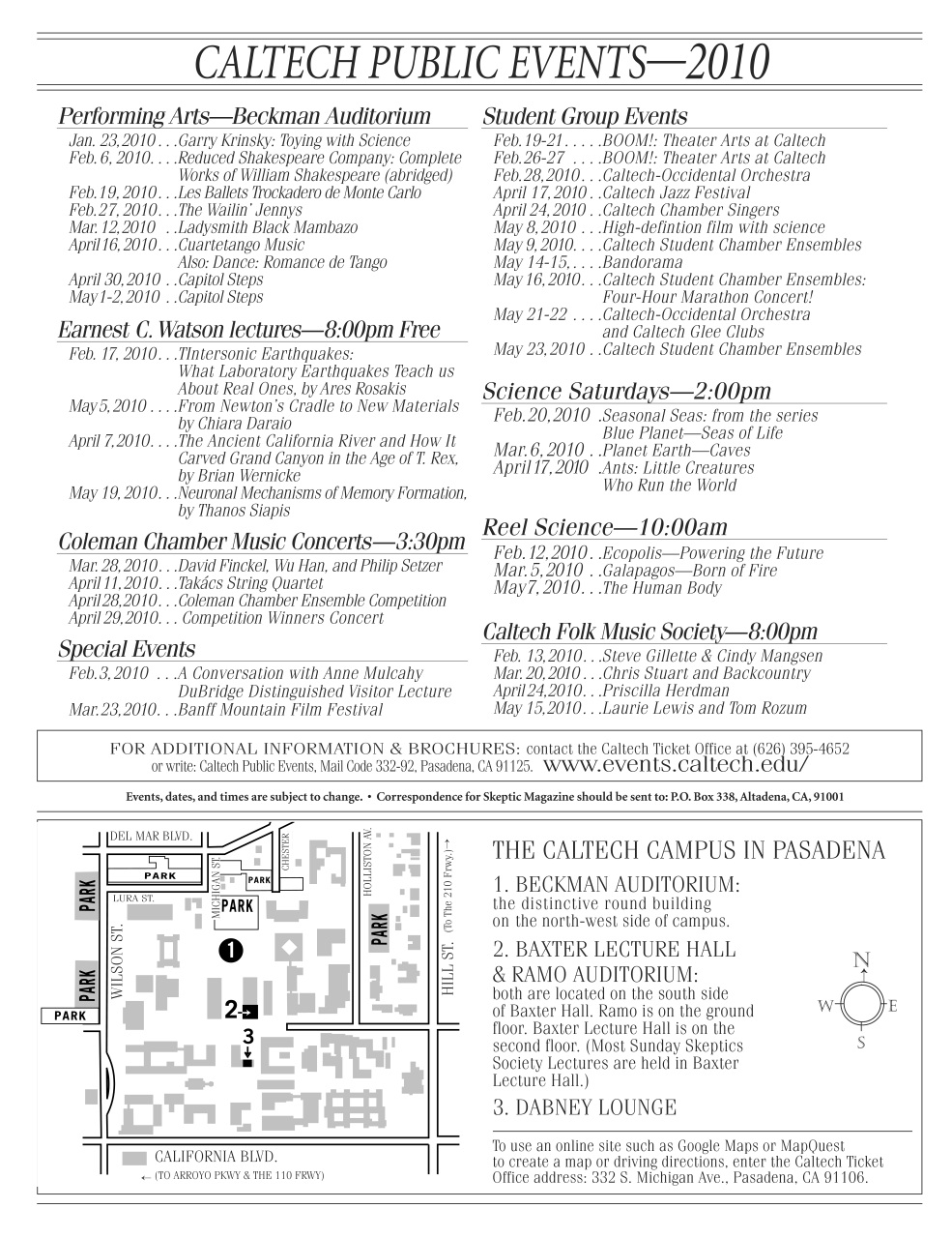 Skeptic Preview Pages