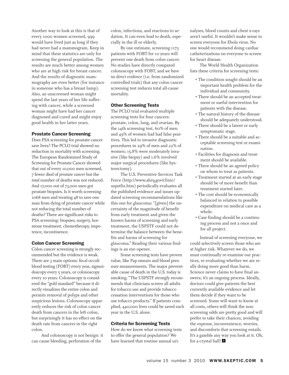 Skeptic Preview Pages