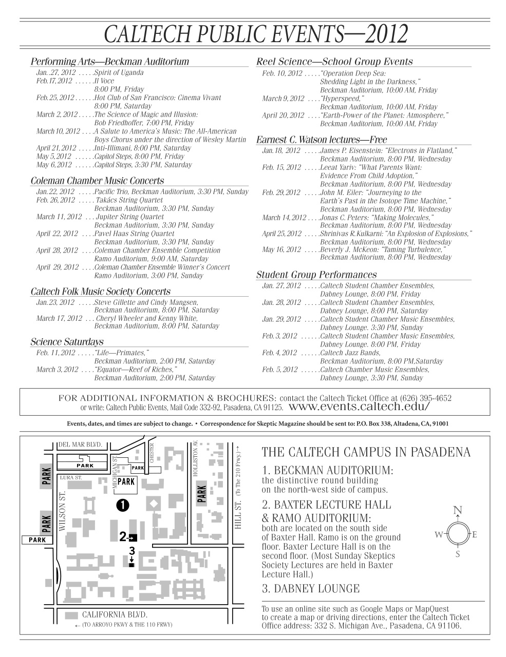 Skeptic Preview Pages