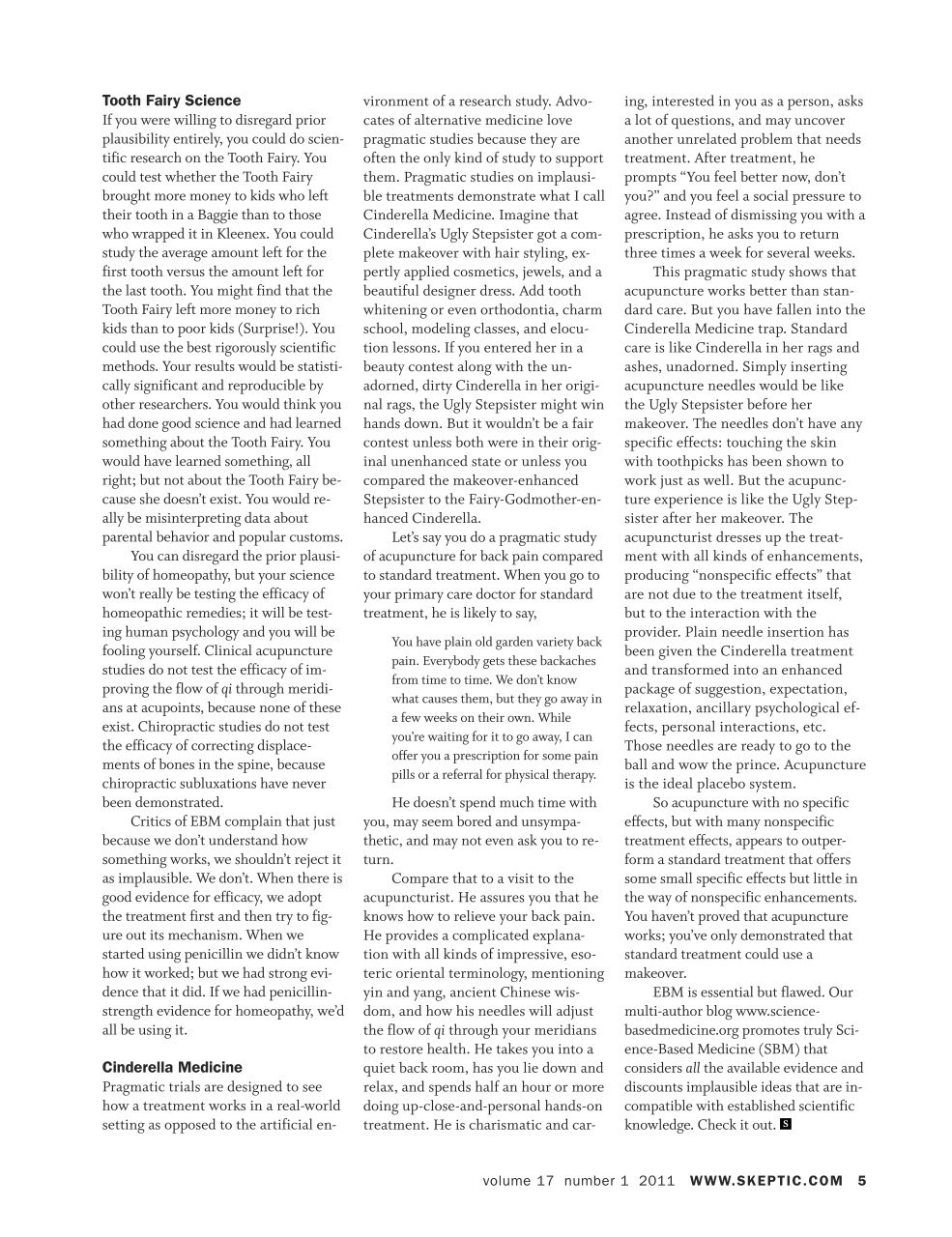 Skeptic Preview Pages