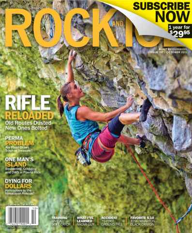 Rock and Ice issue October 2011