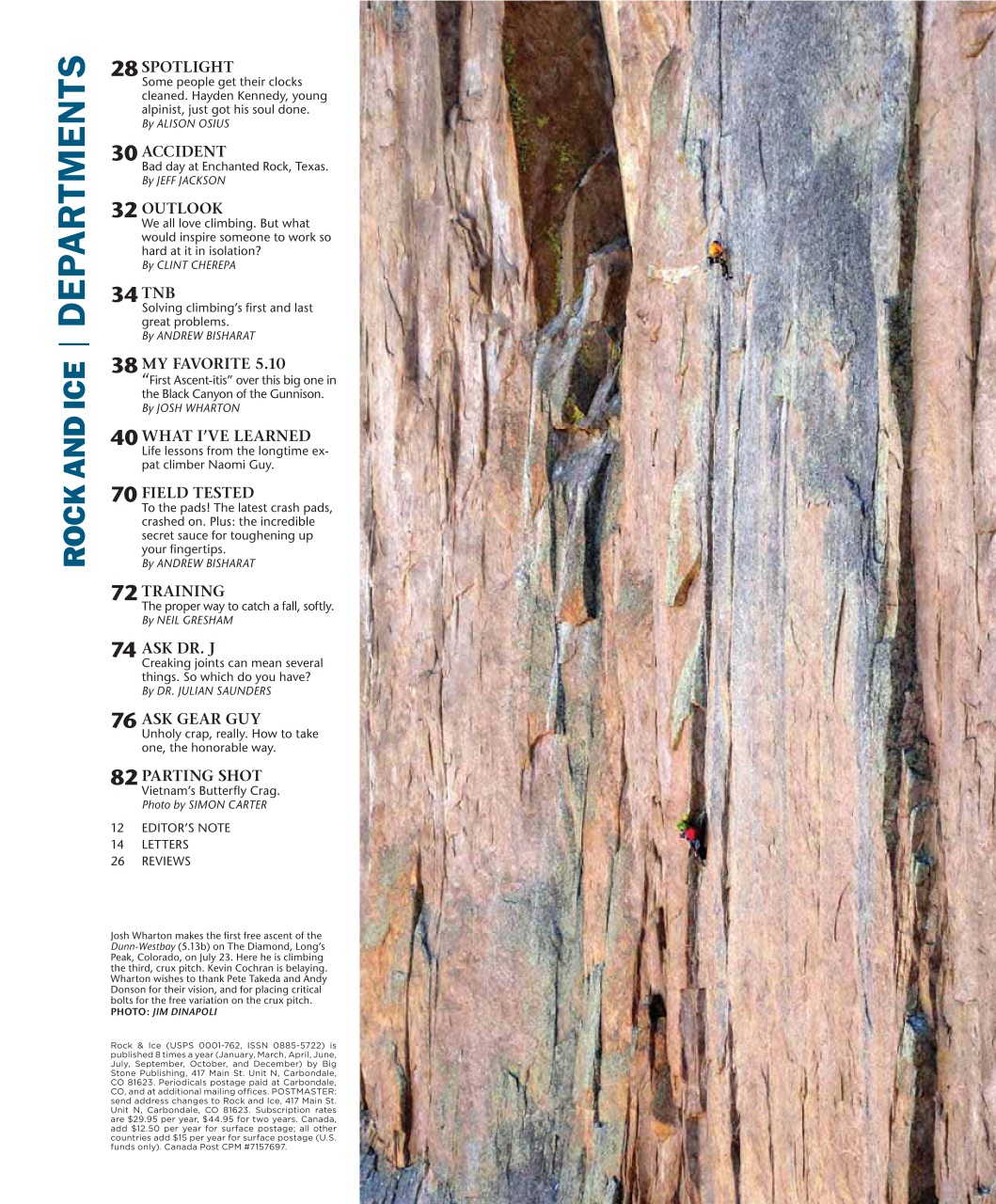 Rock and Ice Preview Pages