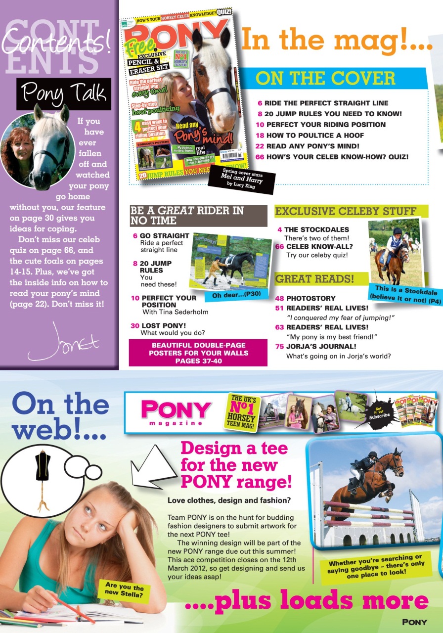 Pony Magazine Preview Pages