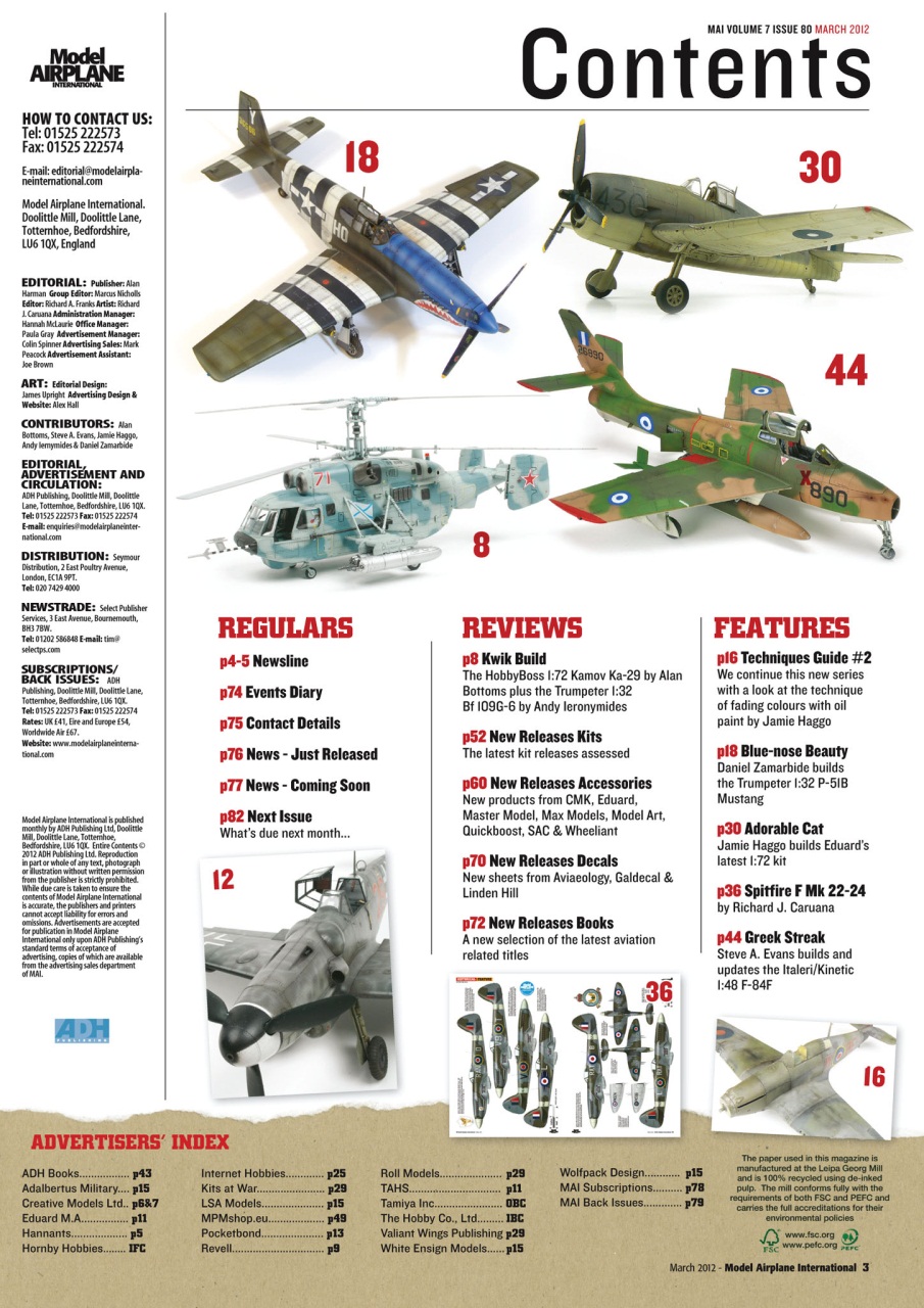 Model Airplane International Preview Pages