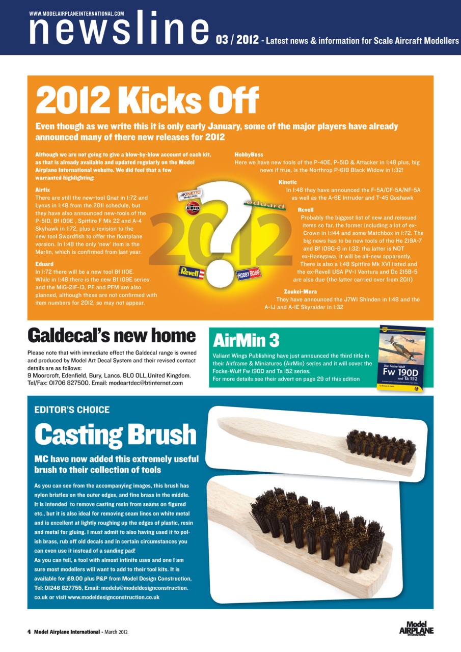 Model Airplane International Preview Pages