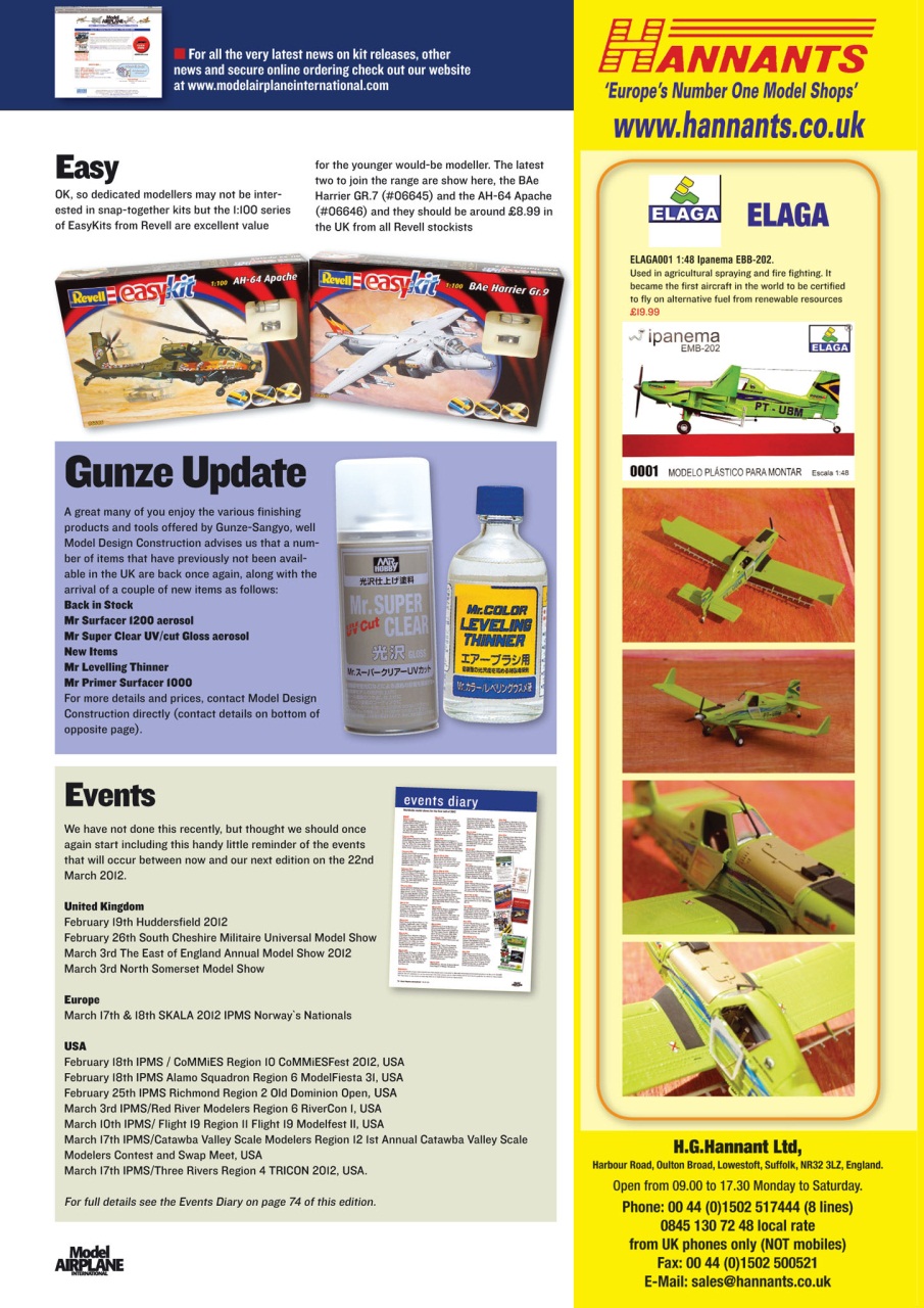 Model Airplane International Preview Pages