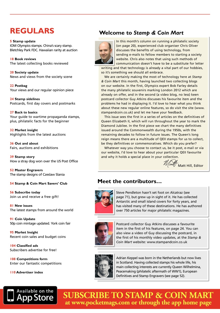 Stamp Collector Preview Pages