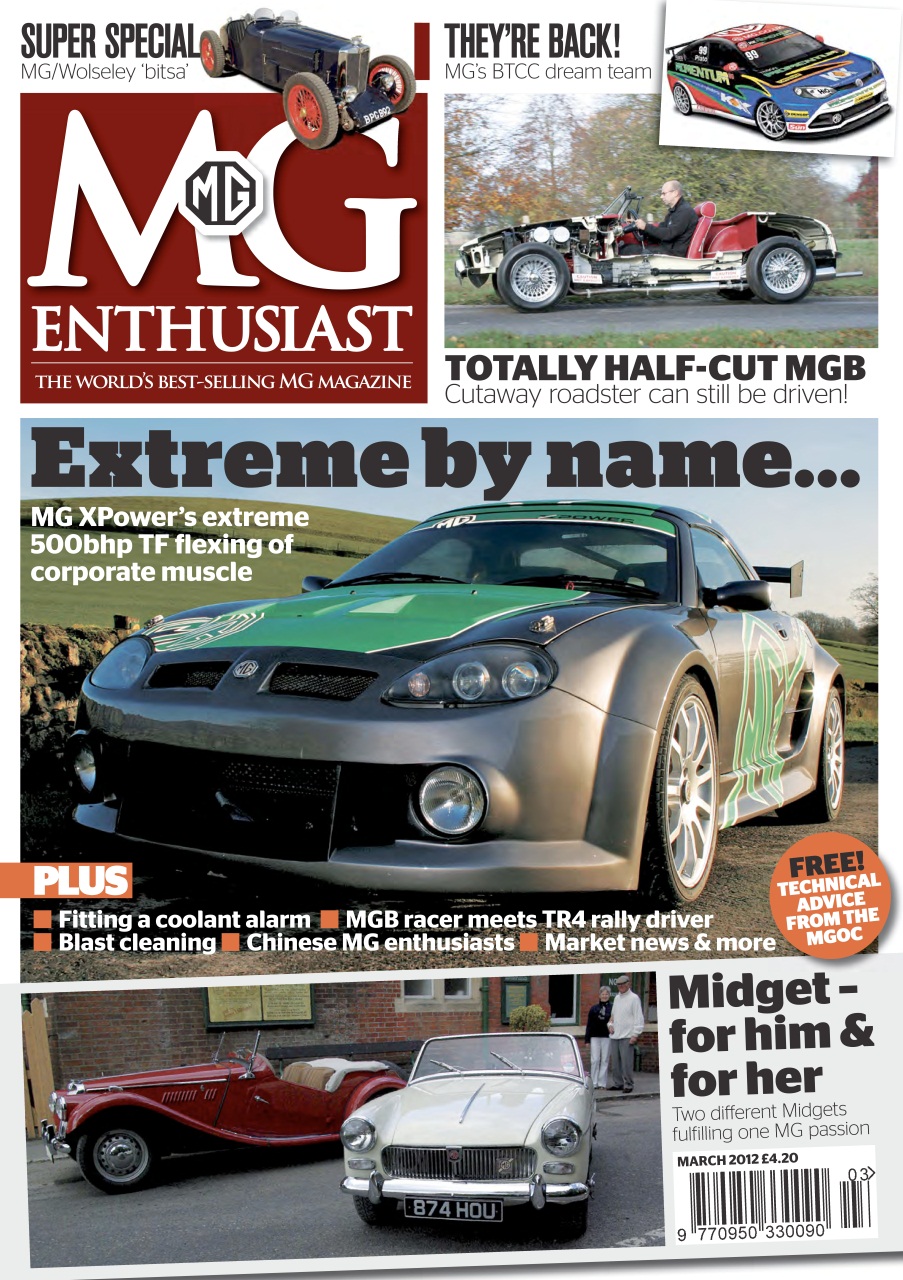 MG Enthusiast Preview Pages
