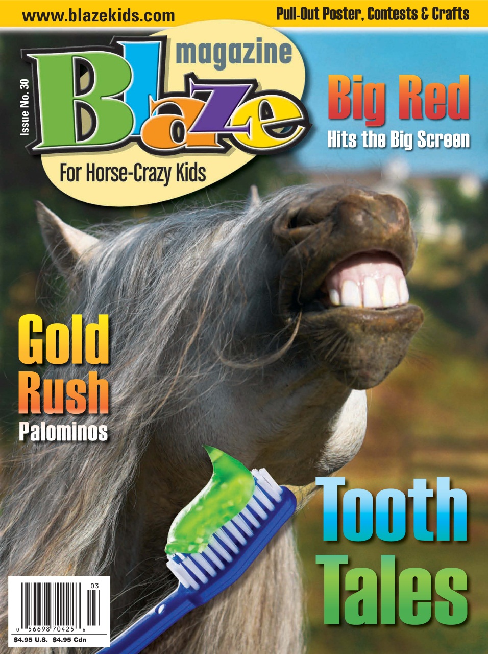 Blaze Magazine For Horse Crazy Kids Preview Pages