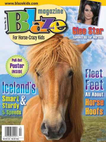 Blaze Magazine For Horse Crazy Kids issue Issue No. 31