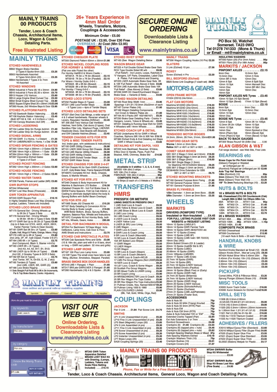 British Railway Modelling (BRM) Preview Pages