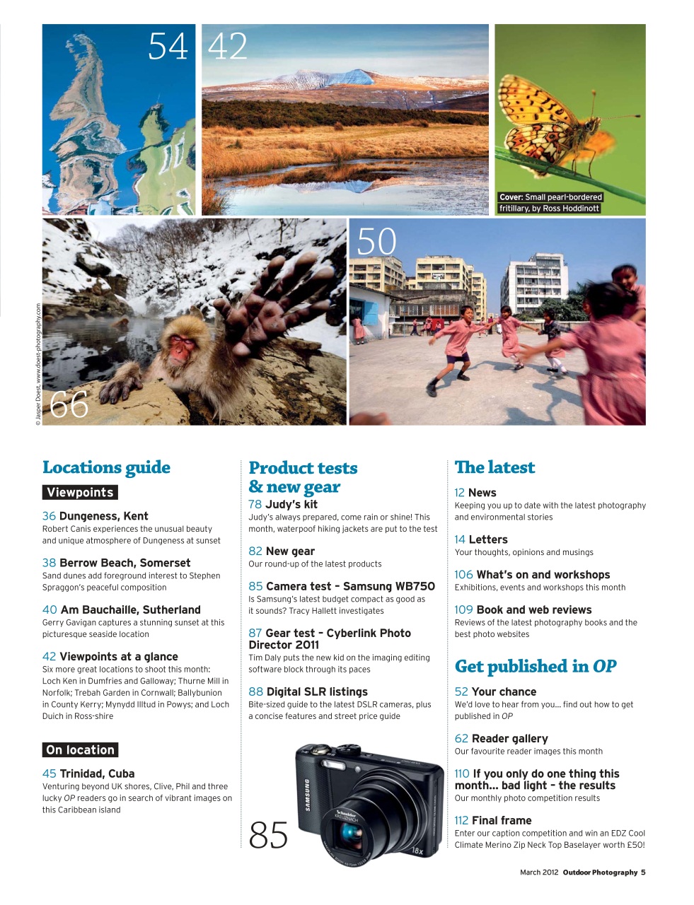 Outdoor Photography Preview Pages