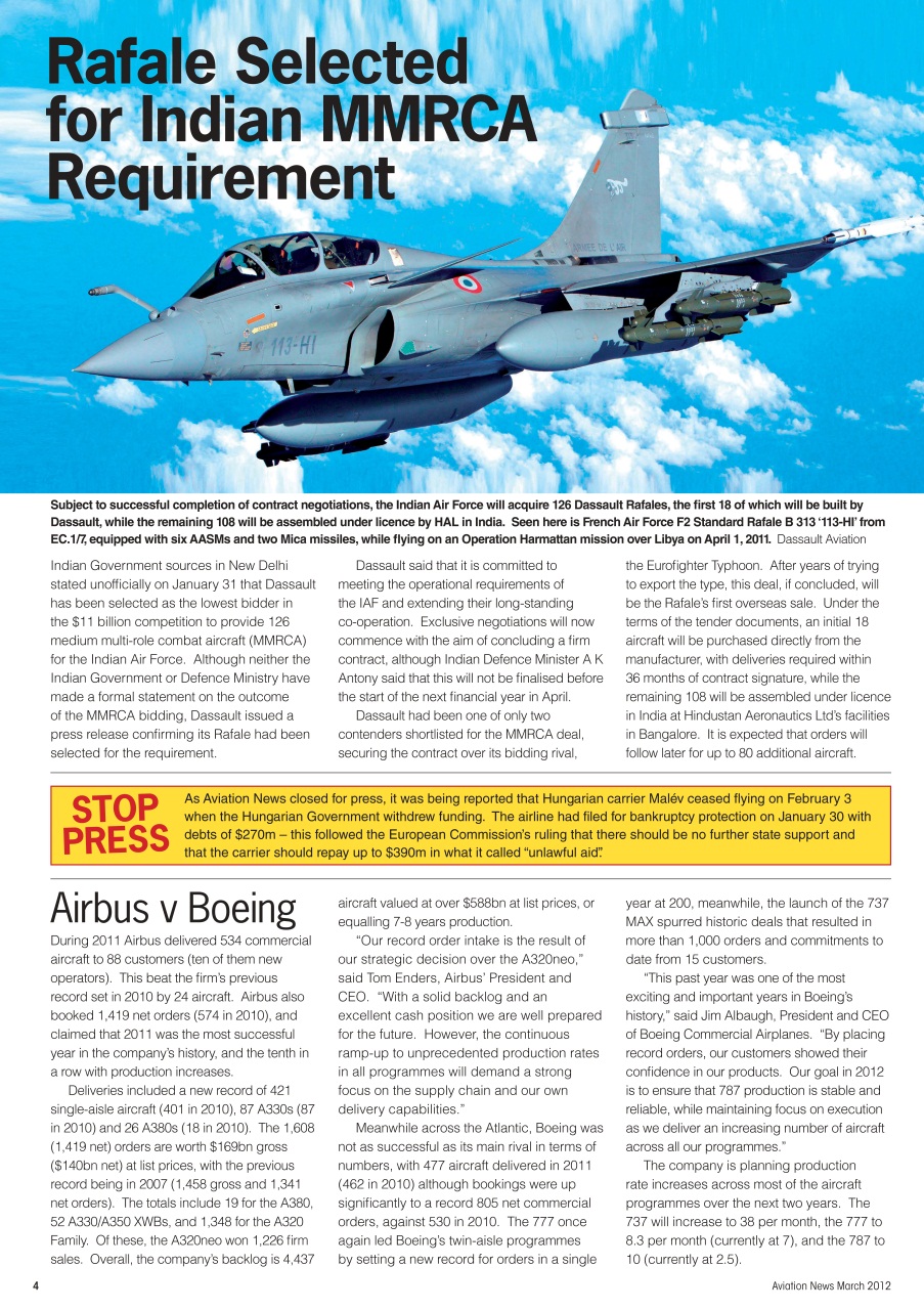 Aviation News Preview Pages