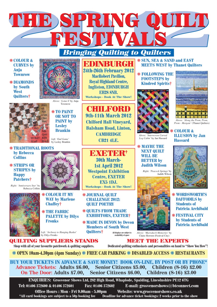 Patchwork and Quilting Preview Pages